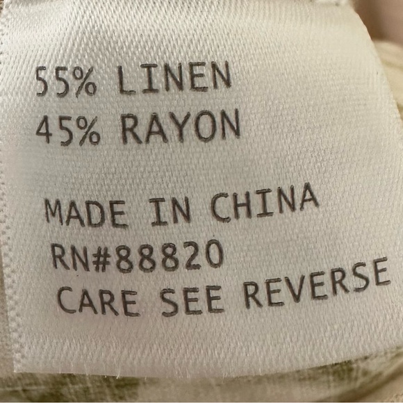 Panama Jack Tunic Tank Top Size Large Beige Green Pineapple Tropical NWT - Picture 12 of 13